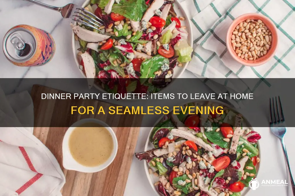 what not to bring to a dinner party