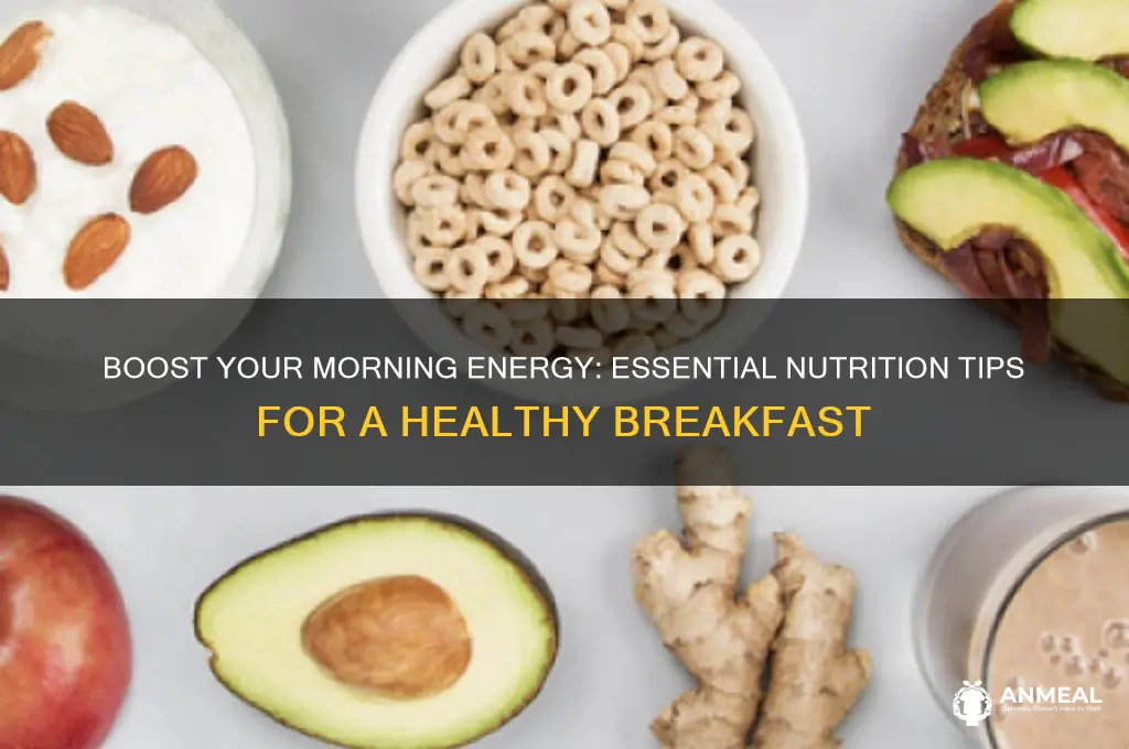 what nutrition should be implemented into breakfast