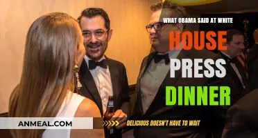 Obama's Wit and Wisdom at the White House Press Dinner