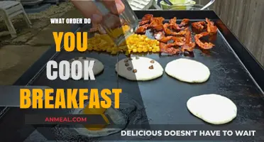 Mastering the Perfect Breakfast: Optimal Cooking Sequence for a Delicious Start