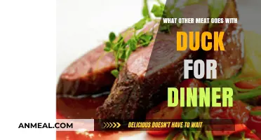 Pairing Duck: Delicious Meat Combinations for a Perfect Dinner Menu
