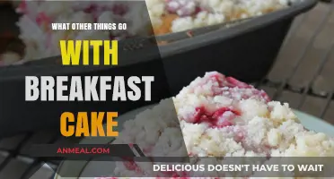 Perfect Pairings: Delicious Companions for Your Breakfast Cake Delight