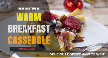Perfect Breakfast Casserole Warm-Up: Ideal Oven Temperature Guide