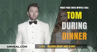 The Great Gatsby: Analyzing Myrtle's Accusation of Tom at Dinner