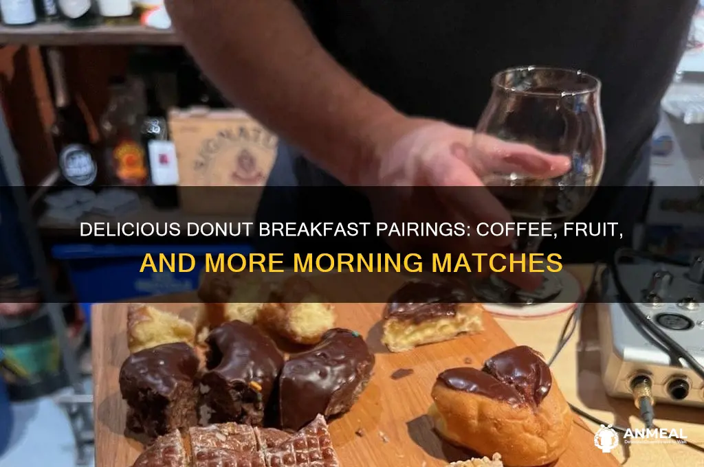 what pairs nicely with donuts for breakfast