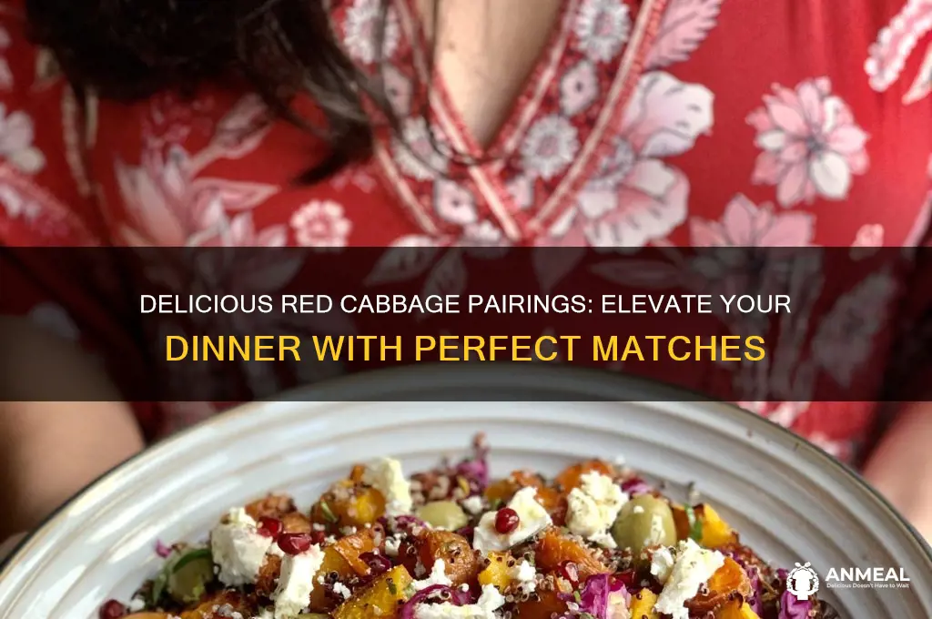 what pairs red cabbage for dinner