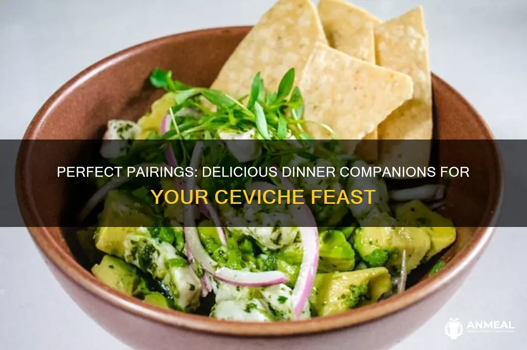 what pairs well with ceviche for dinner