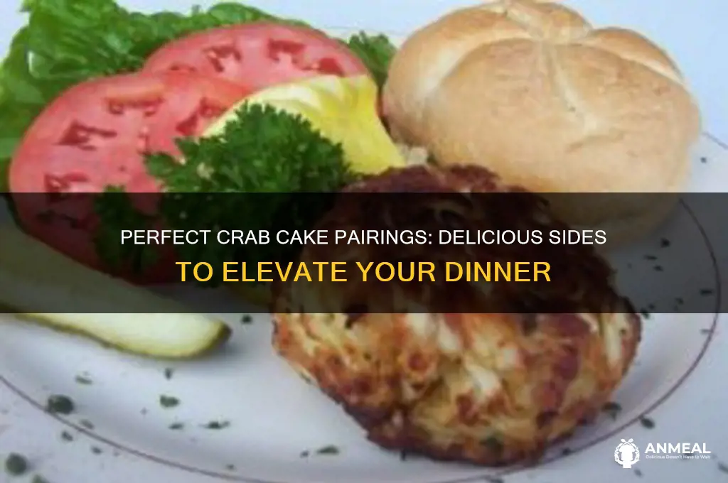 what pairs well with crab cakes for dinner
