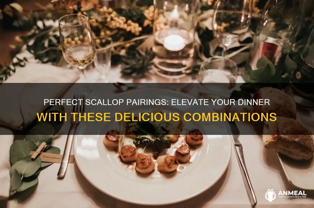 what pairs well with scallops for dinner