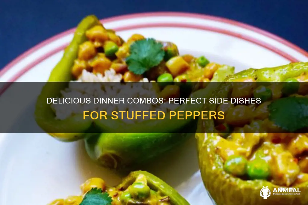 what pairs well with stuffed peppers for dinner