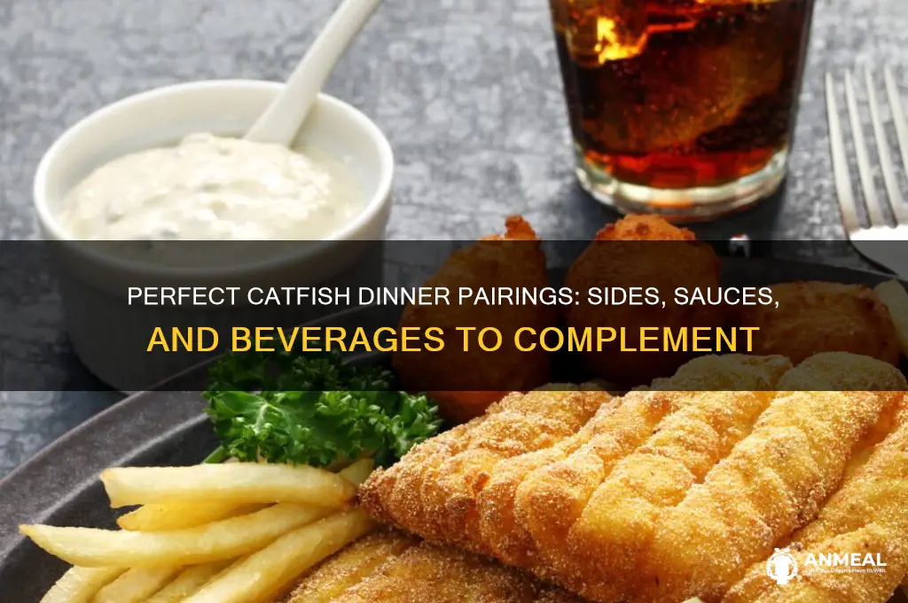 what pairs with catfish for dinner