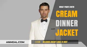 Cream Dinner Jacket: Perfect Pants Pairings for a Polished Look