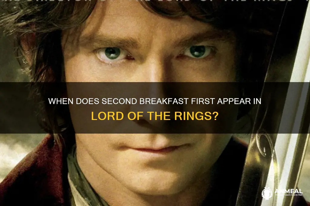 what part of lotr does 2nd breakfast appear