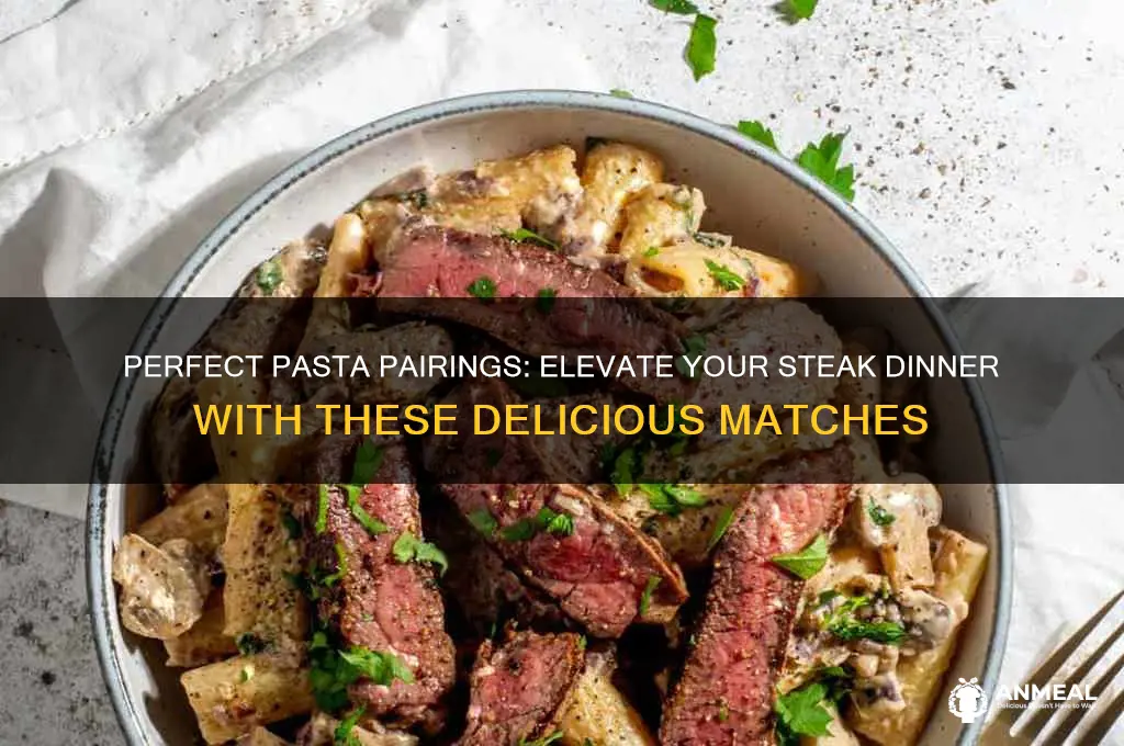 what pasta goes with steak dinner