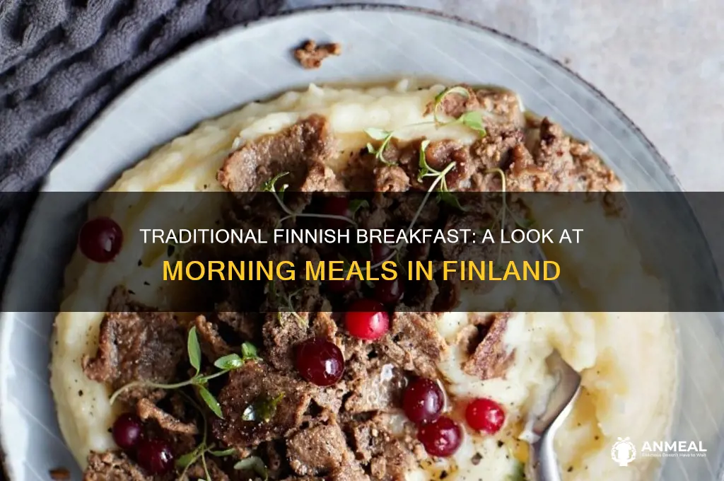 what people in finland have for breakfast