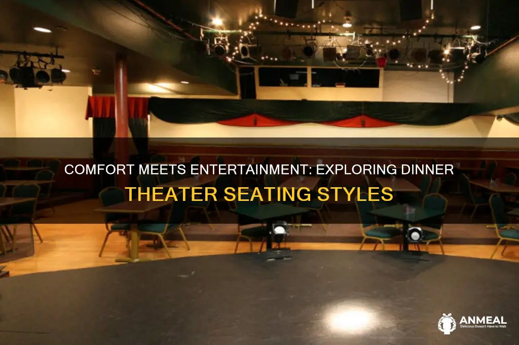 what people sit at in dinner theaters