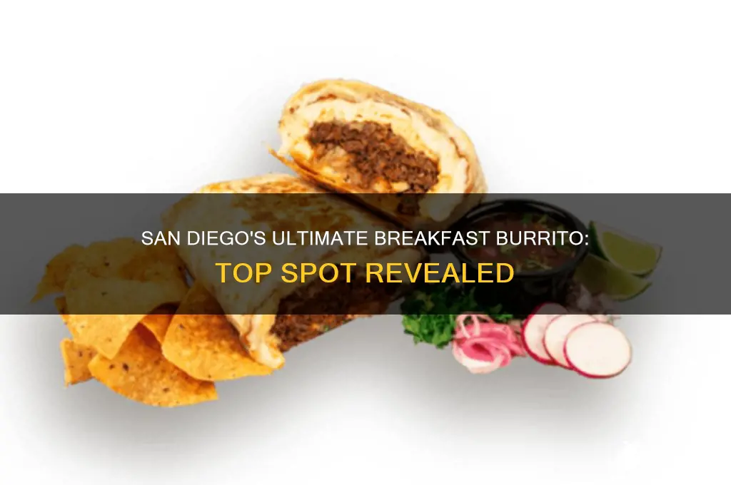 what place has the best breakfast burrito in san diego