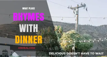 Dinner's Rhyming Destination: Exploring the Perfect Place to Dine