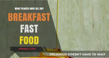 All-Day Breakfast Fast Food: Where to Find Morning Meals Anytime