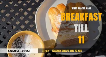 Late Breakfast Spots: Where to Find Morning Meals Until 11 AM