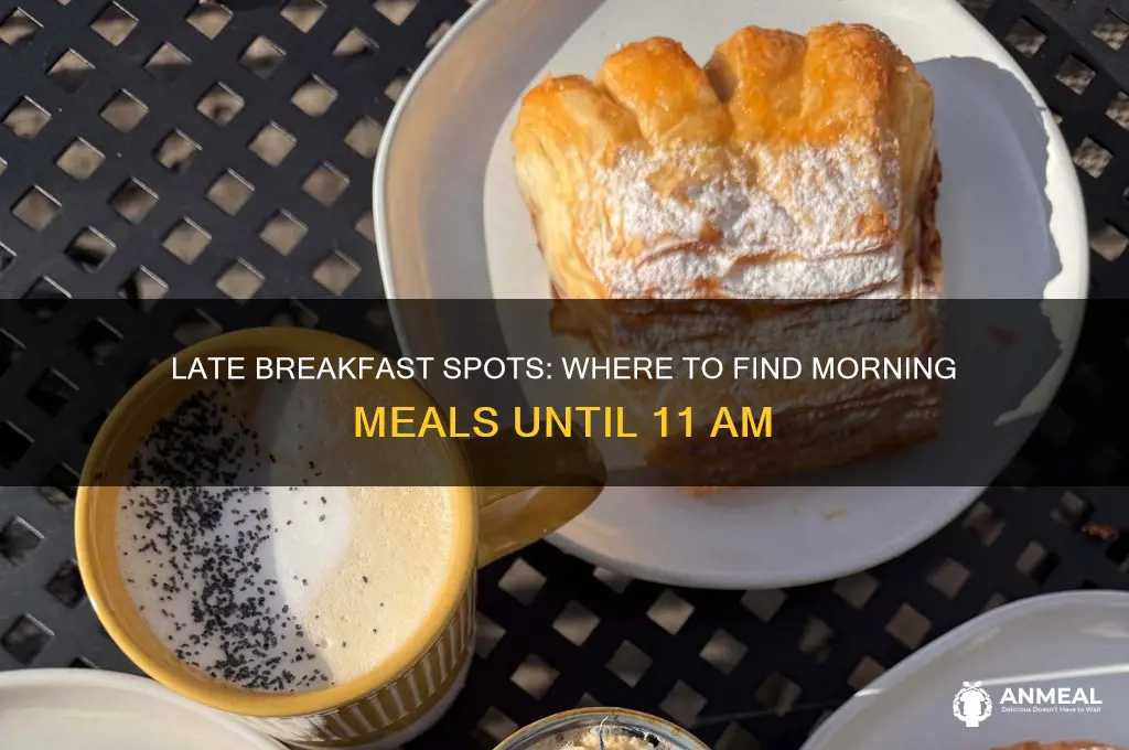 what places have breakfast till 11