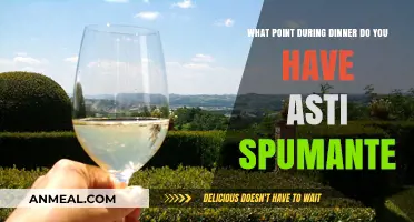 When to Pour Asti Spumante: Perfect Timing for Dinner Elegance