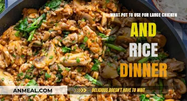Perfect Pot Picks for Large Chicken and Rice Dinner Success
