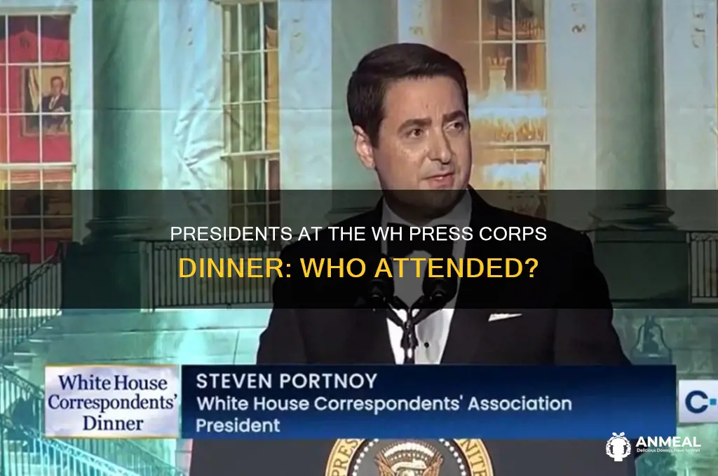 what presidents have gone to the wh press corp dinner