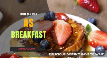 Defining Breakfast: Exploring What Truly Qualifies as a Morning Meal