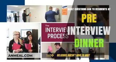 Pre-Interview Dinner: Smart Questions to Ask Residents and Stand Out