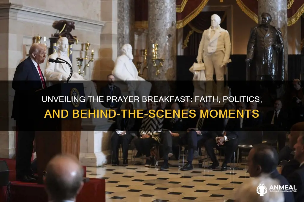 what really happens at the prayer breakfast