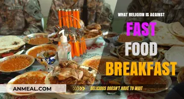 Religious Beliefs Opposing Fast Food Breakfast: Exploring Faith-Based Dietary Restrictions