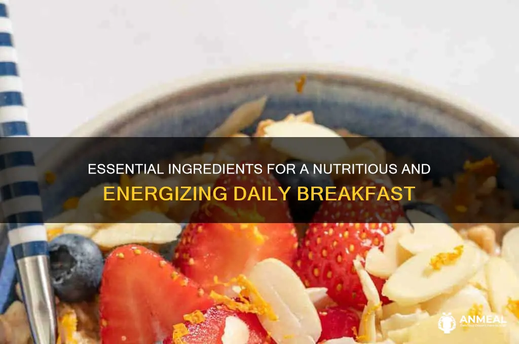 what required for day inn healthly breakfast