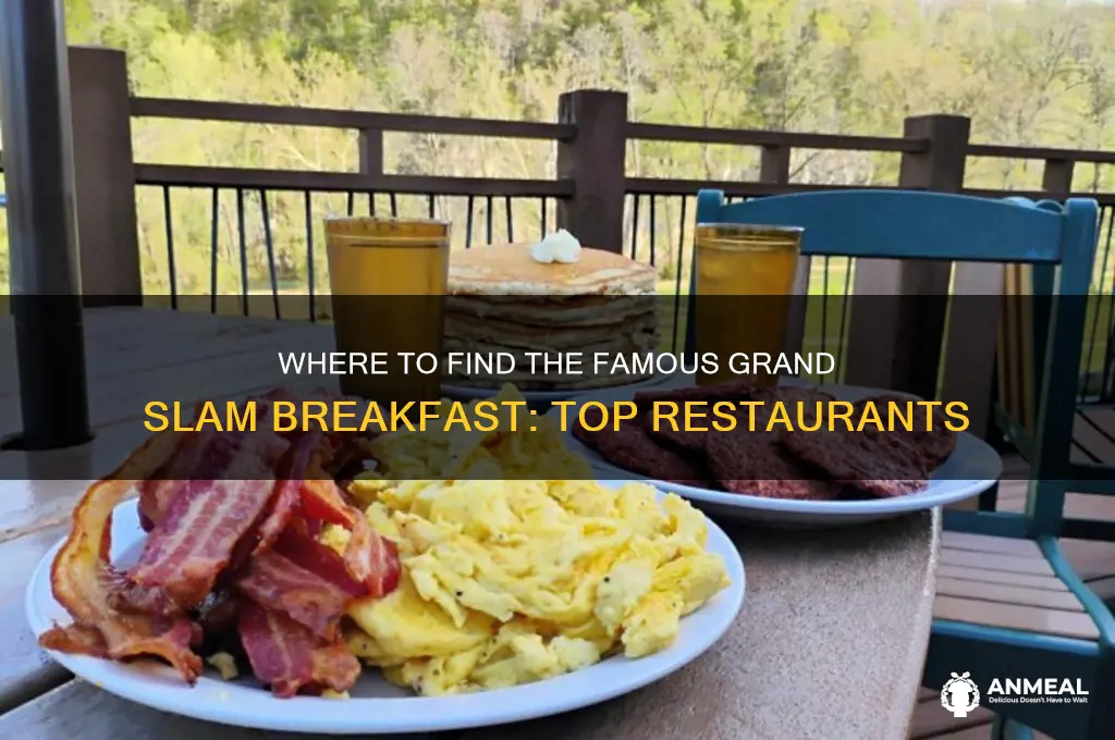 what restaurant sell the grand slam breakfast