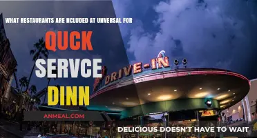 Quick-Service Dining at Universal: Top Restaurants for Fast Meals