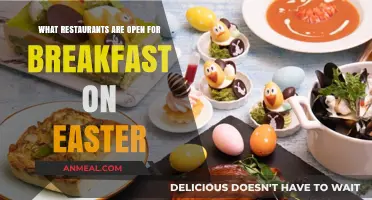 Easter Breakfast Spots: Restaurants Serving Morning Meals on Holiday Sunday