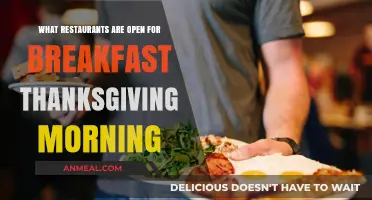 Thanksgiving Breakfast Spots: Where to Dine Out Early on Turkey Day