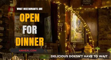 Dinner Destinations: Discover Restaurants Open for Evening Dining Near You
