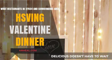 Romantic Valentine's Dinner Spots Near 37034 and Surrounding Areas