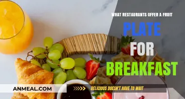 Fresh Morning Bites: Restaurants Serving Fruit Plates for Breakfast