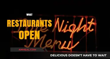 Exploring Late Night Dining: Restaurants Open from 8 PM to 10 PM