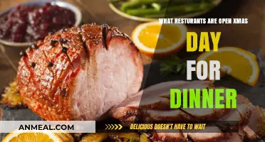 Dining Out on Christmas: Restaurants Serving Dinner on Xmas Day