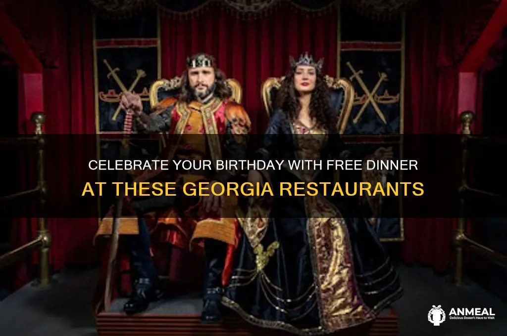 what resturants offer free dinner for your birthday in ga