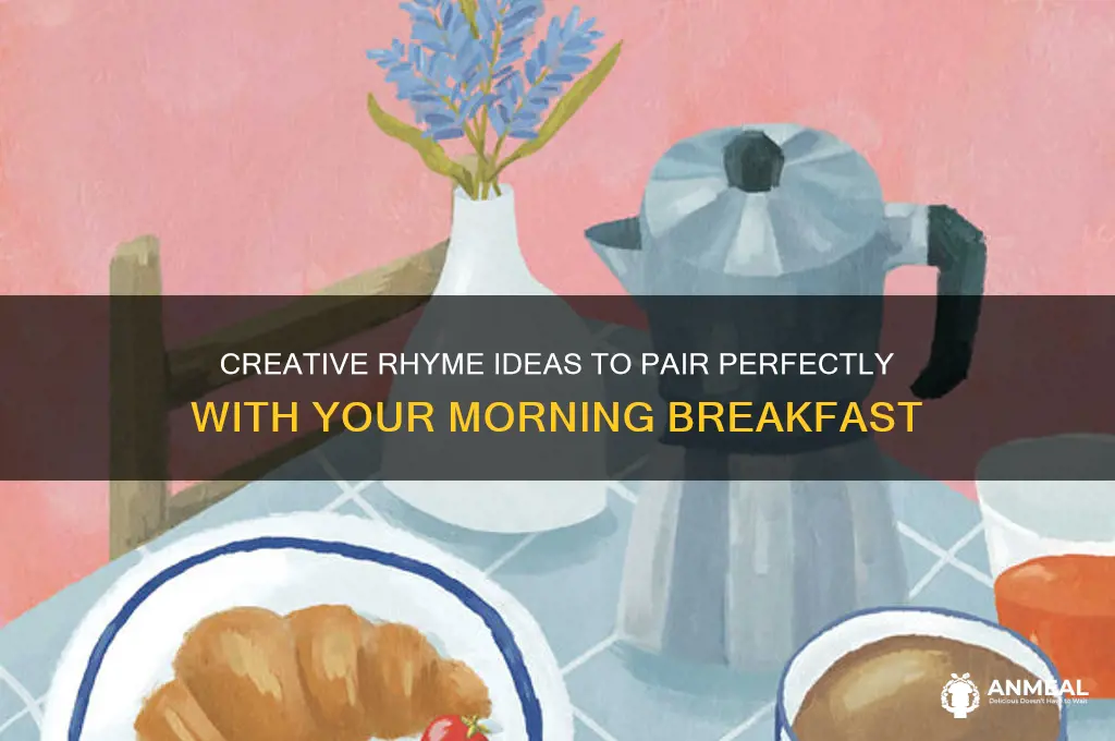 what rhymes w breakfast