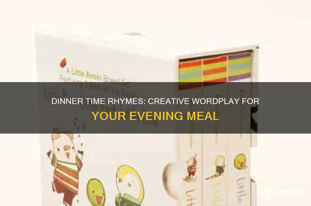 what rhymes with dinner time