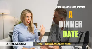 Handling Rejection Gracefully: Steps After Your Spouse Declines a Dinner Date