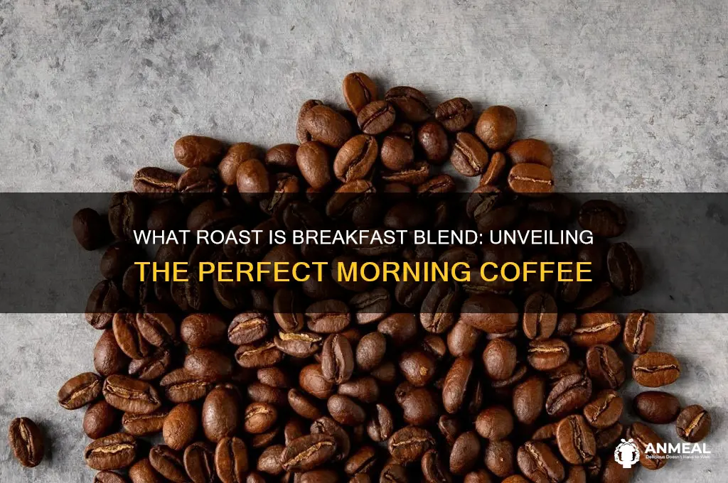 what roast is breakfast blend