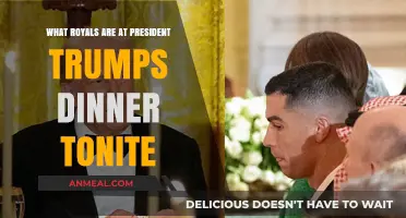 Royals at Trump's Dinner: Tonight's Exclusive Guest List Revealed