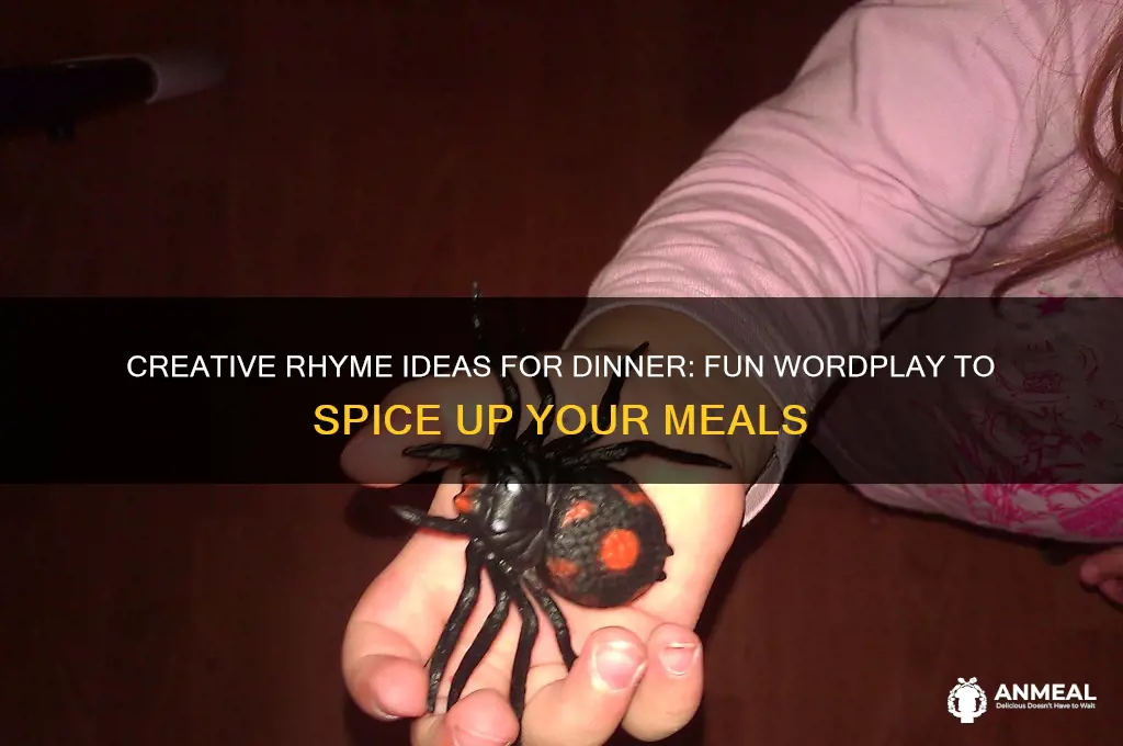 what ryhmes with dinner