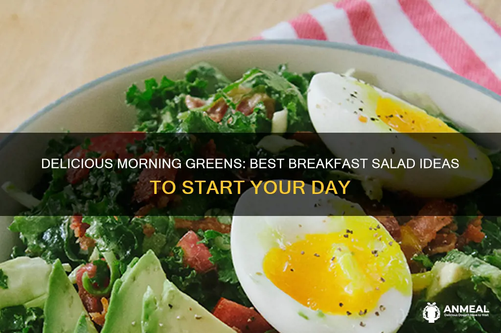 what salad goes for breakfast